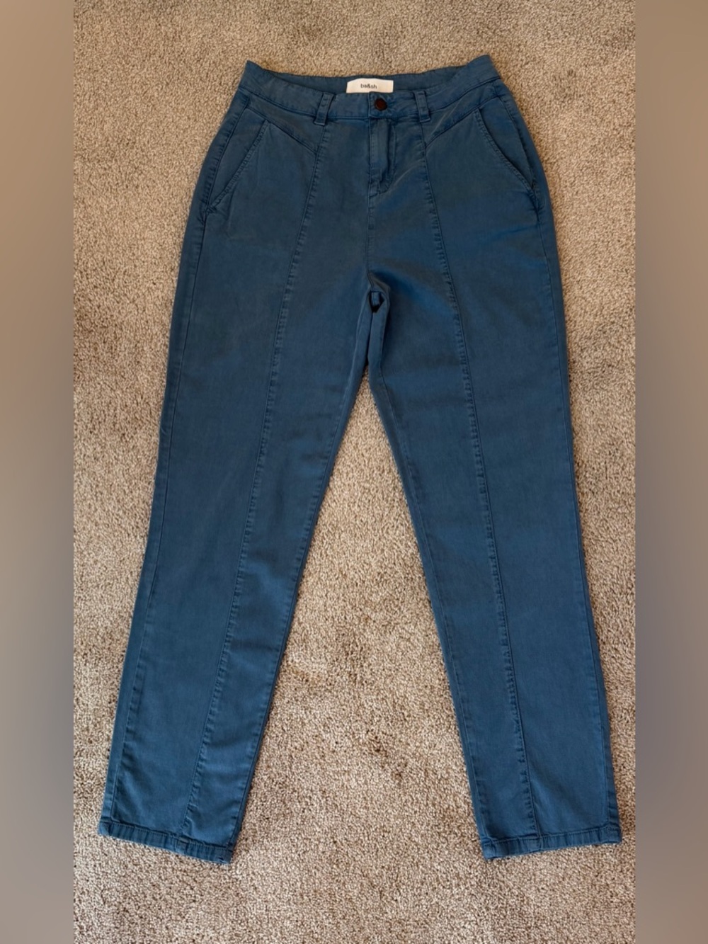ba&sh Straight Leg Jeans in Blue
(Also available in Black, same size, style)